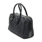 Loewe Anagram Boston Black Anagram Printcanvas Handbag — view 2