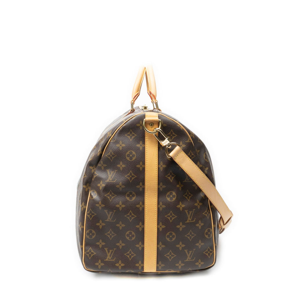 Louis Vuitton Keepall Bandouliere Brown Monogram Canvas — view 3