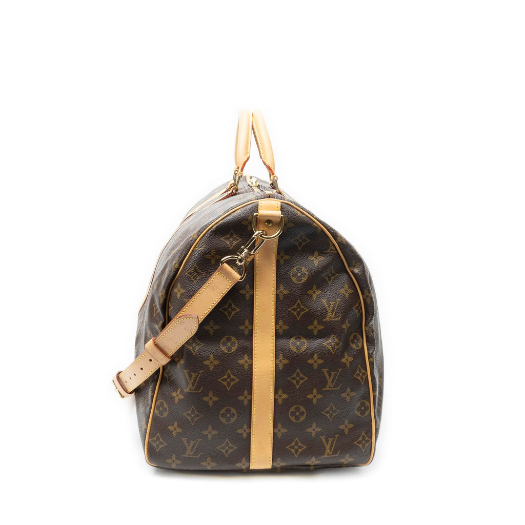 Louis Vuitton Keepall Bandouliere Brown Monogram Canvas — view 4