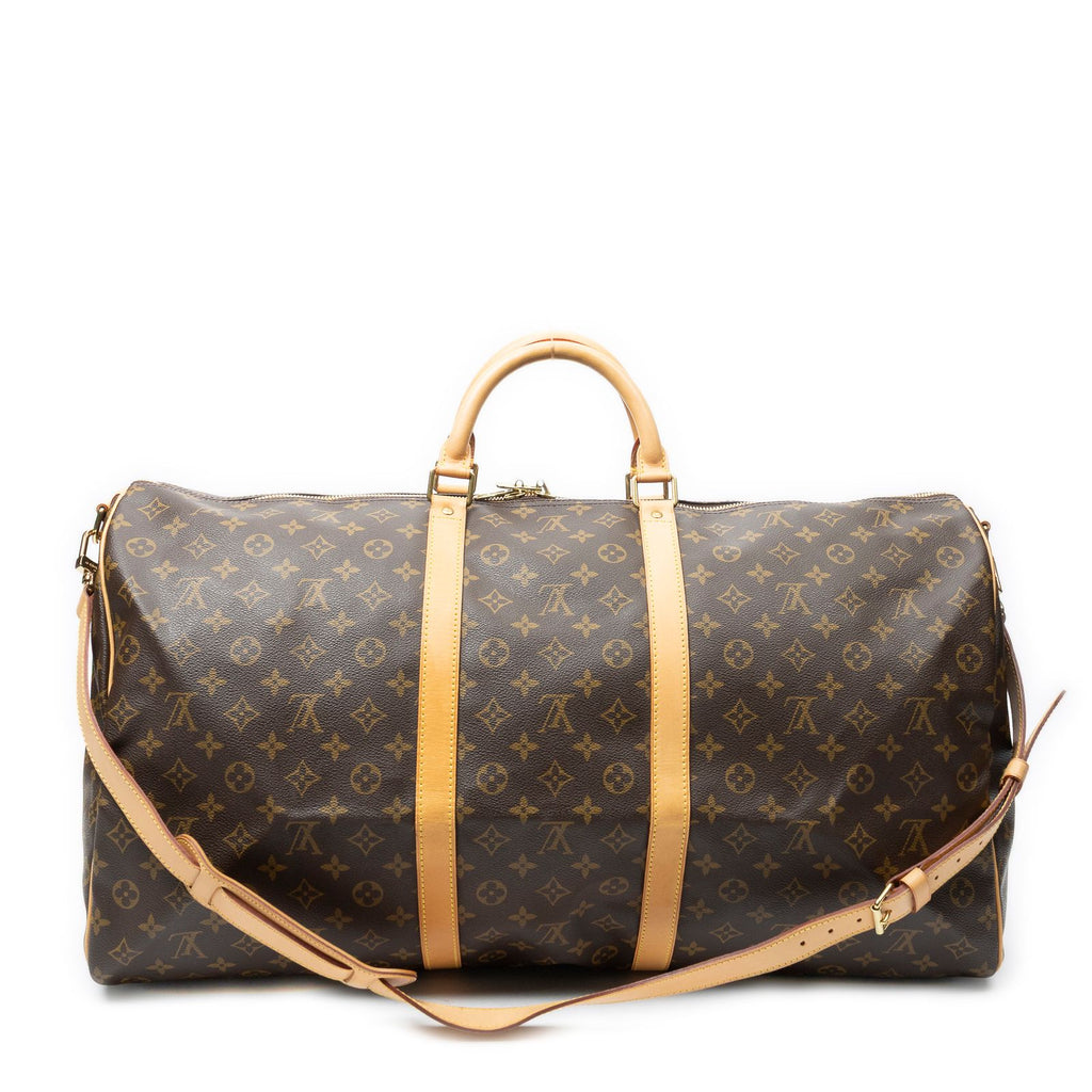 Louis Vuitton Keepall Bandouliere Brown Monogram Canvas — view 5
