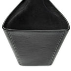 Celine Small Medium Swing Black Grain Calf Skin Leather Shoulder — view 7