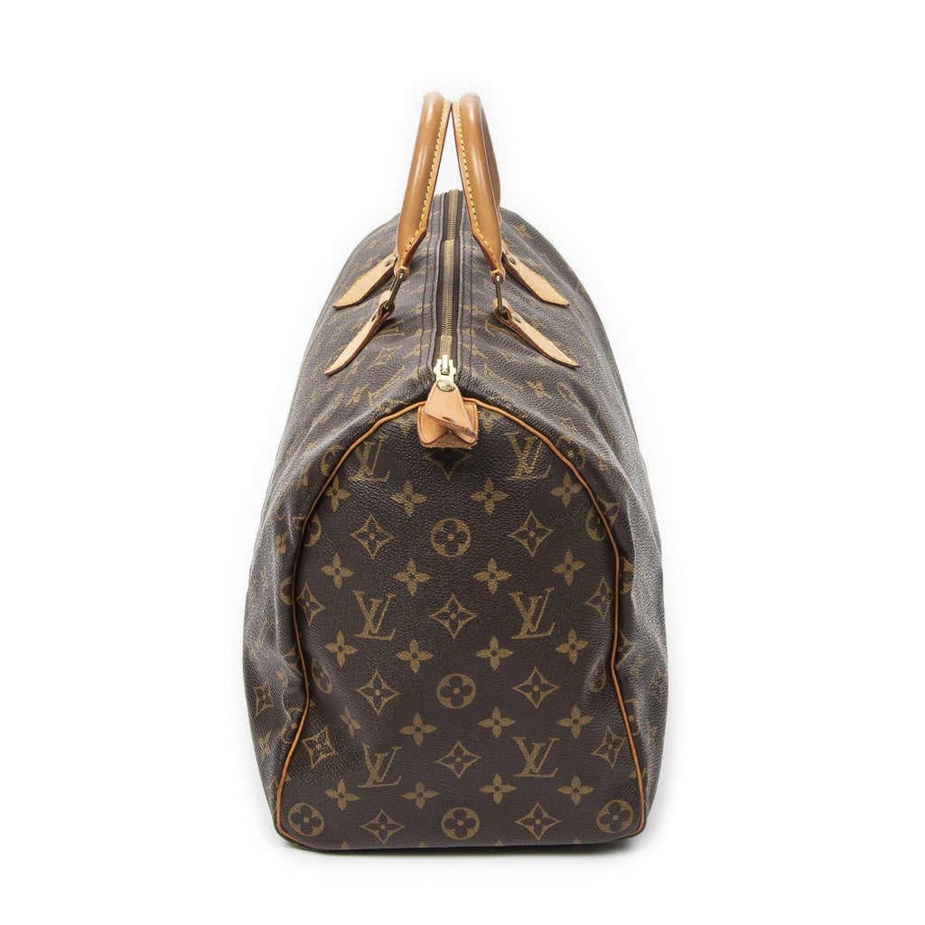 Louis Vuitton Speedy Brown Monogram Canvas Handbag — view 3