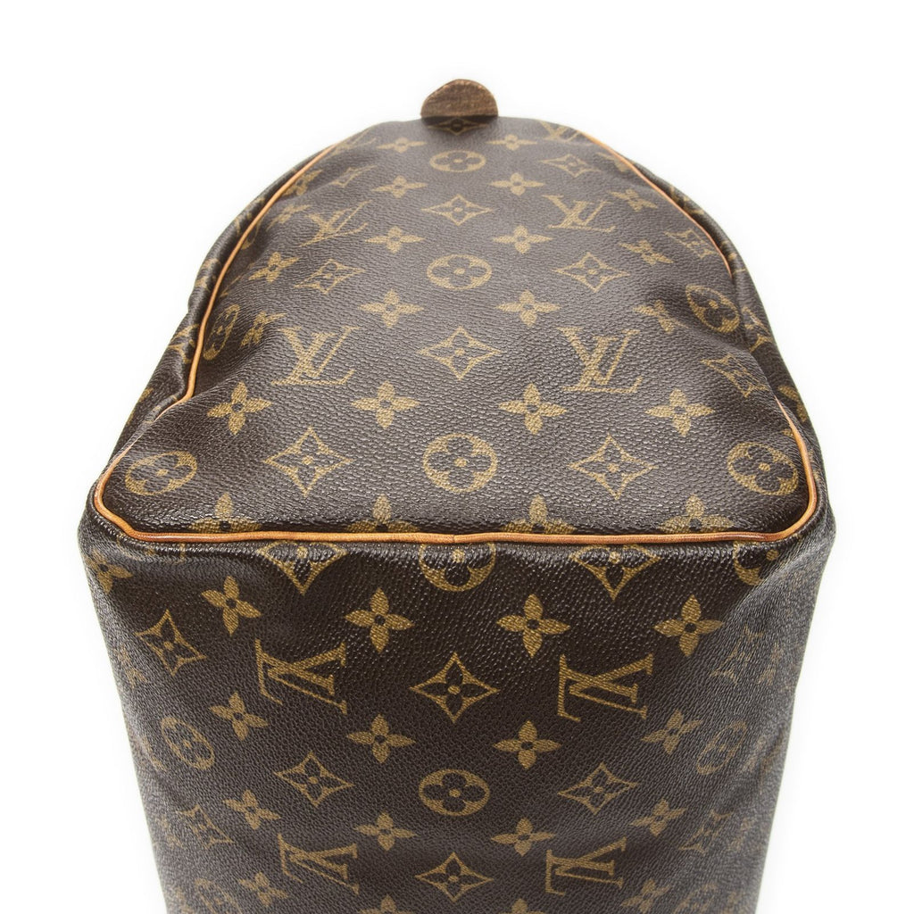Louis Vuitton Speedy Brown Monogram Canvas Handbag — view 8