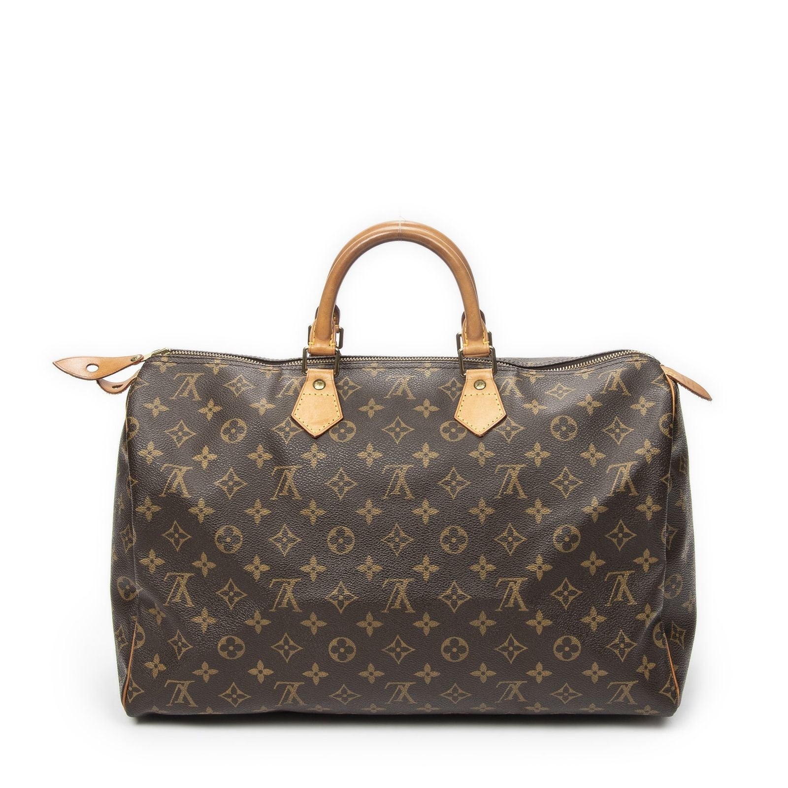Louis Vuitton Speedy Brown Monogram Canvas Handbag — view 5