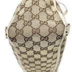 Gucci Large Abbey D Ring Tote Beige Ivory GG Canvas — view 7