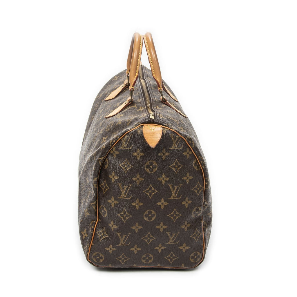 Louis Vuitton Speedy Brown Monogram Canvas Handbag — view 4