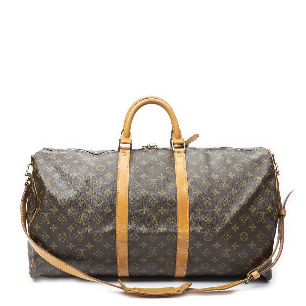 Louis Vuitton Keepall Bandouliere Brown Monogram Canvas — view 5