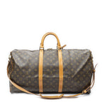 Louis Vuitton Keepall Bandouliere Brown Monogram Canvas — view 5