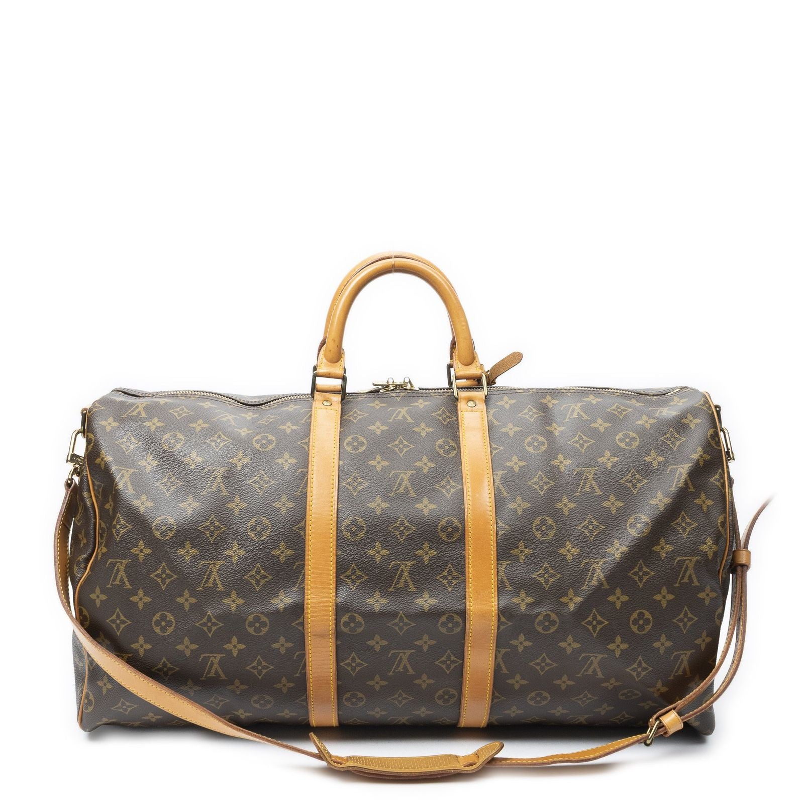 Louis Vuitton Keepall Bandouliere Brown Monogram Canvas — view 5