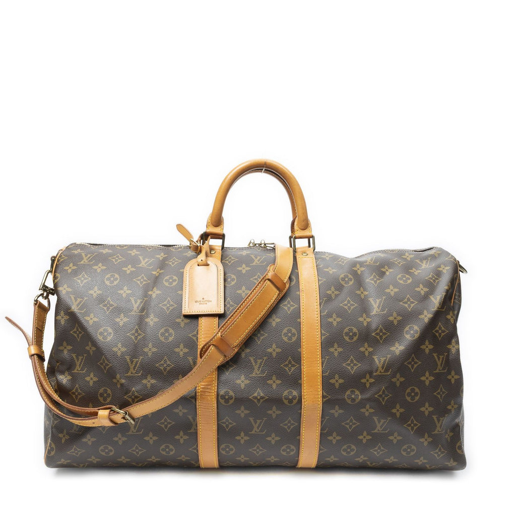 Louis Vuitton Keepall Bandouliere Brown Monogram Canvas