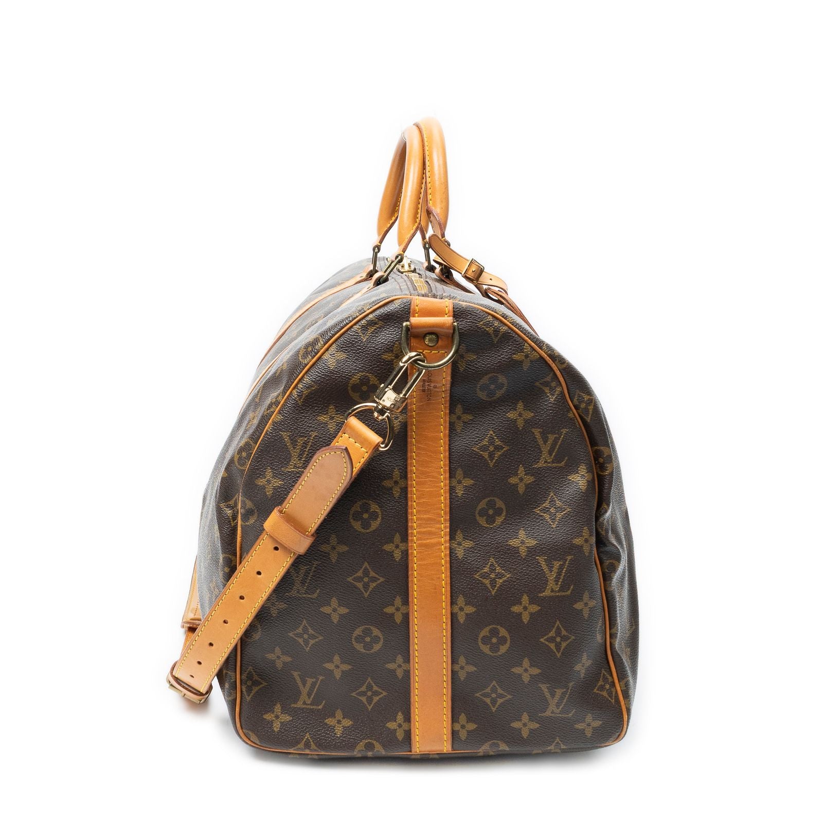 Louis Vuitton Keepall Bandouliere Brown Monogram Canvas — view 4