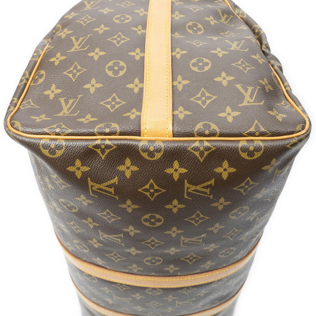 Louis Vuitton Keepall Bandouliere Brown Monogram Canvas — view 8