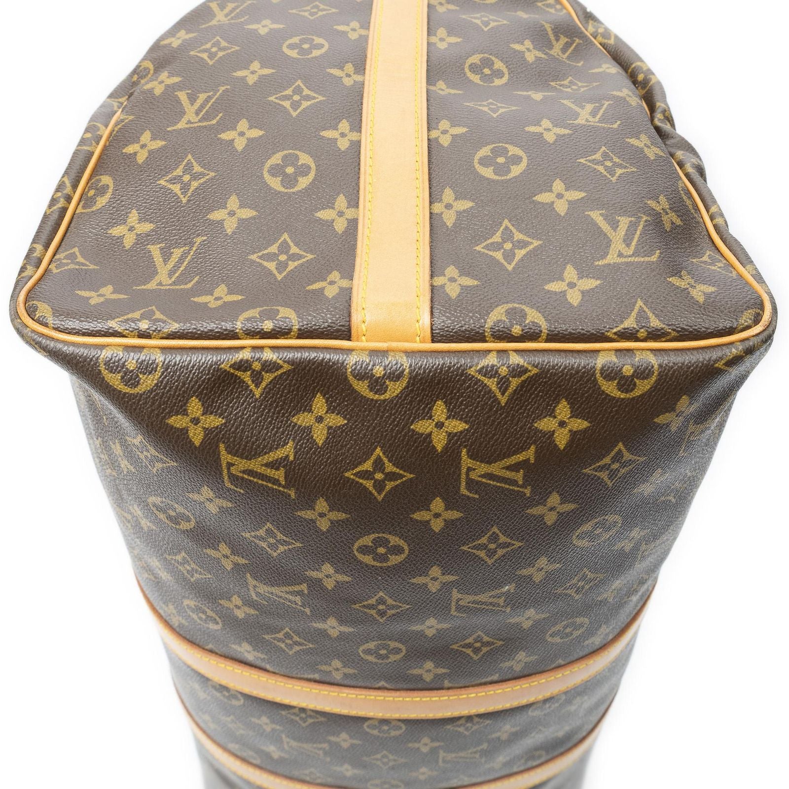 Louis Vuitton Keepall Bandouliere Brown Monogram Canvas — view 8