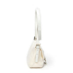 Fendi Flap Cross Ivory White Canvas Crossbody — view 4