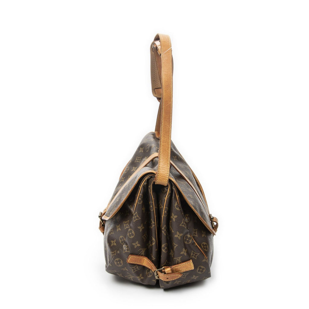Louis Vuitton Saumur Brown Monogram Canvas — view 3