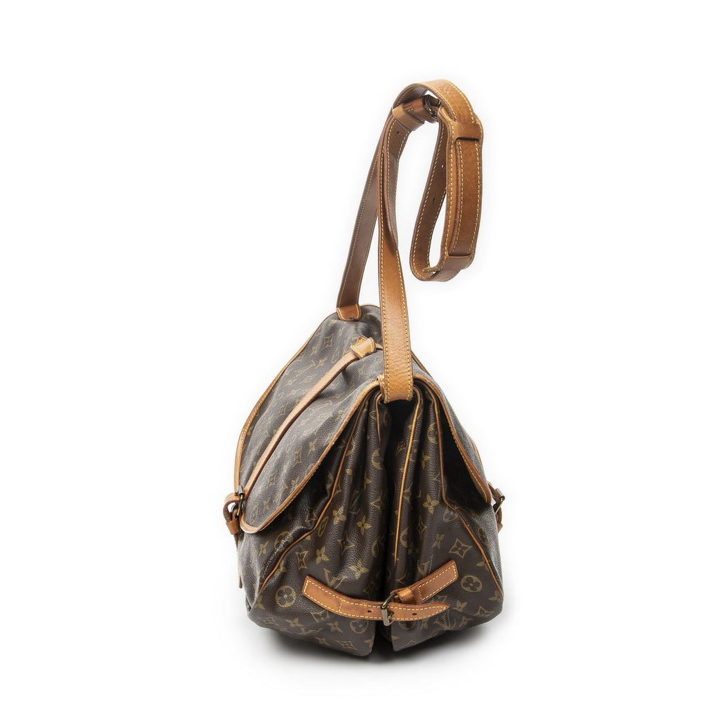 Louis Vuitton Saumur Brown Monogram Canvas — view 4