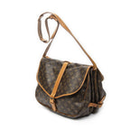 Louis Vuitton Saumur Brown Monogram Canvas — view 2
