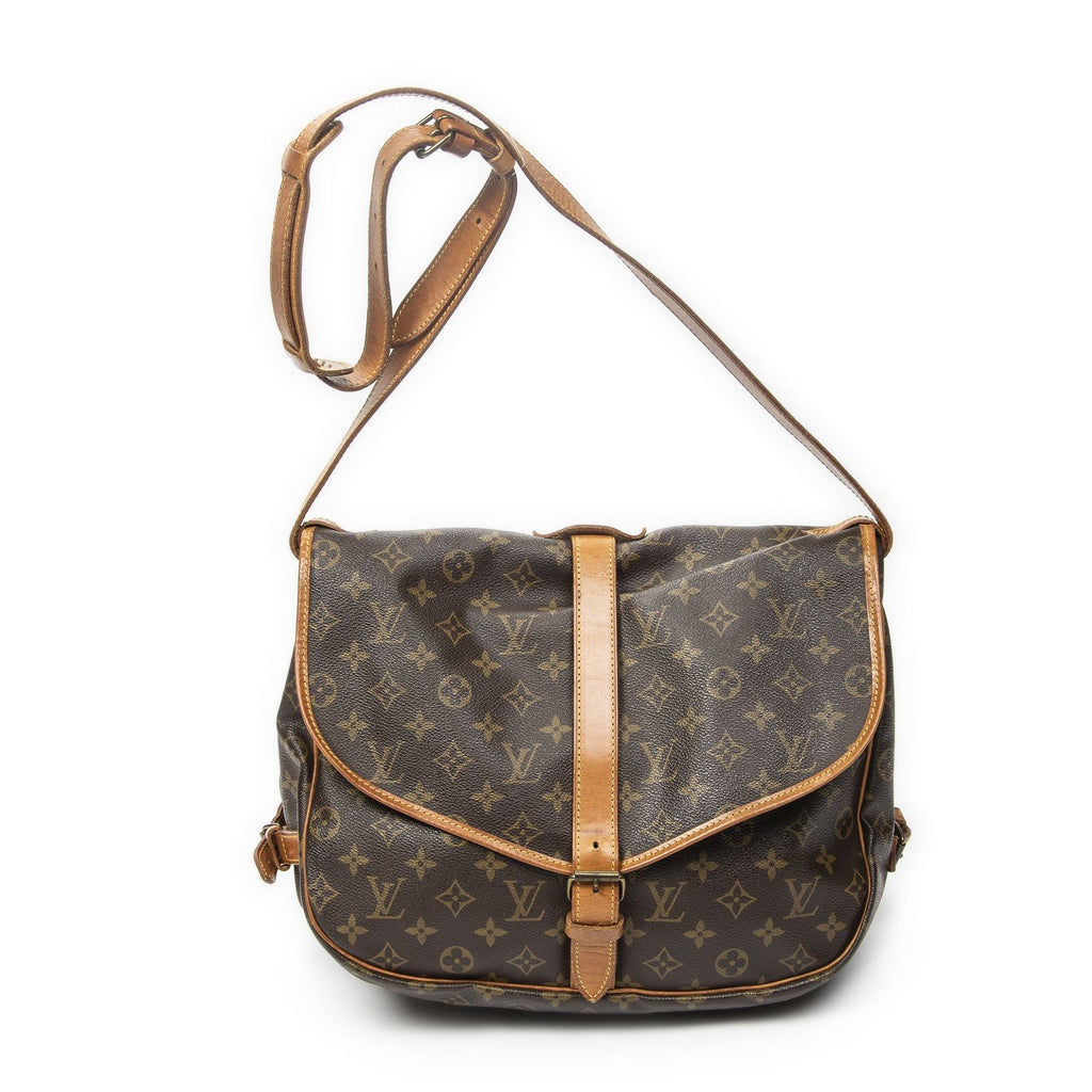 Louis Vuitton Saumur Brown Monogram Canvas