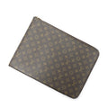 Louis Vuitton Posh Document Brown Monogram Canvas Handbag