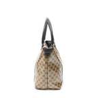 Gucci Line Tote Brown Crystal Canvas — view 3