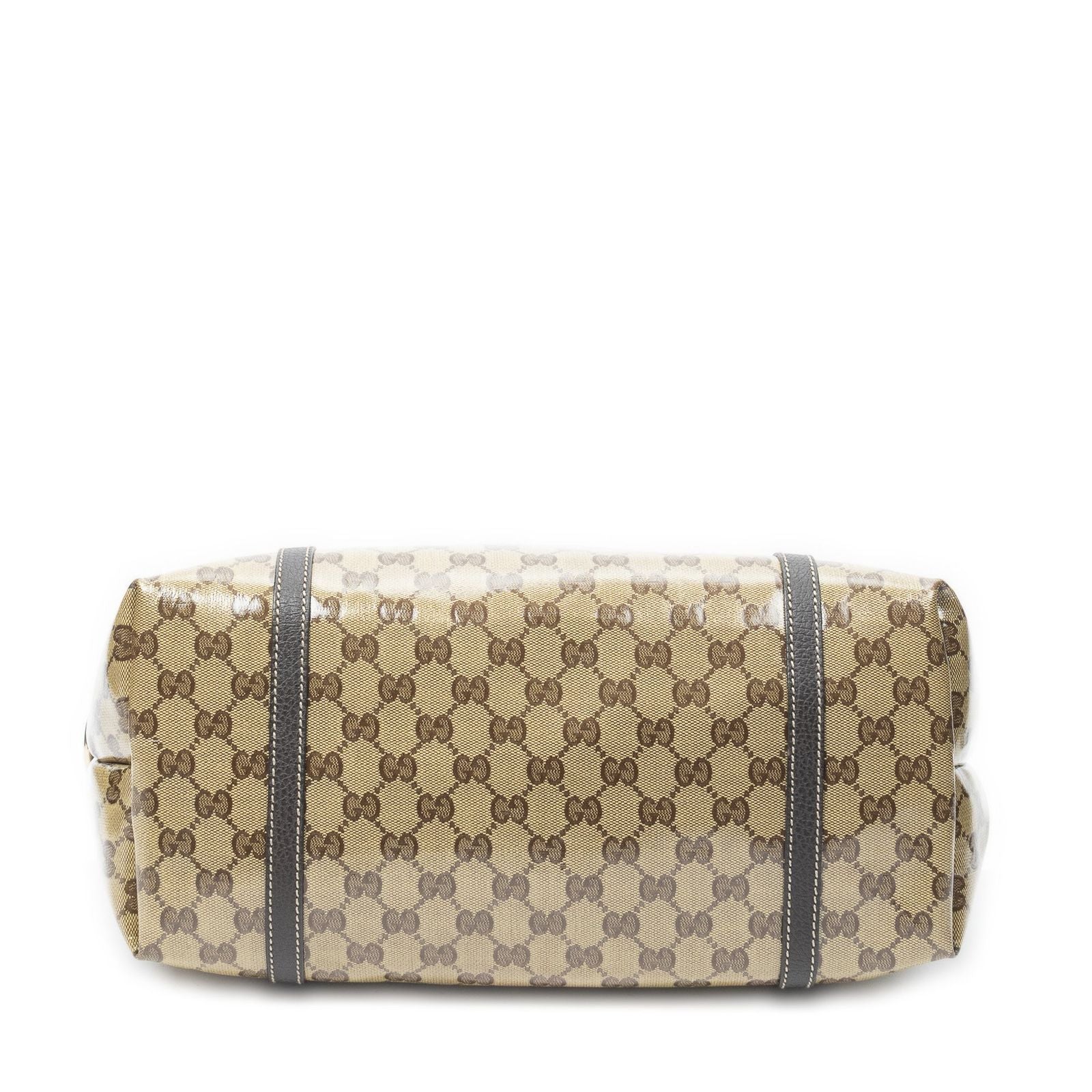 Gucci Line Tote Brown Crystal Canvas — view 6