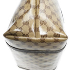 Gucci Line Tote Brown Crystal Canvas — view 8