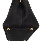 Prada Canapa Small Tote Black Canvas — view 8