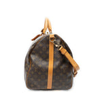 Louis Vuitton Keepall Bandouliere Brown Monogram Canvas — view 3