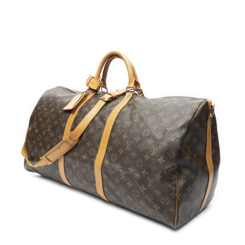 Louis Vuitton Keepall Bandouliere Brown Monogram Canvas — view 2