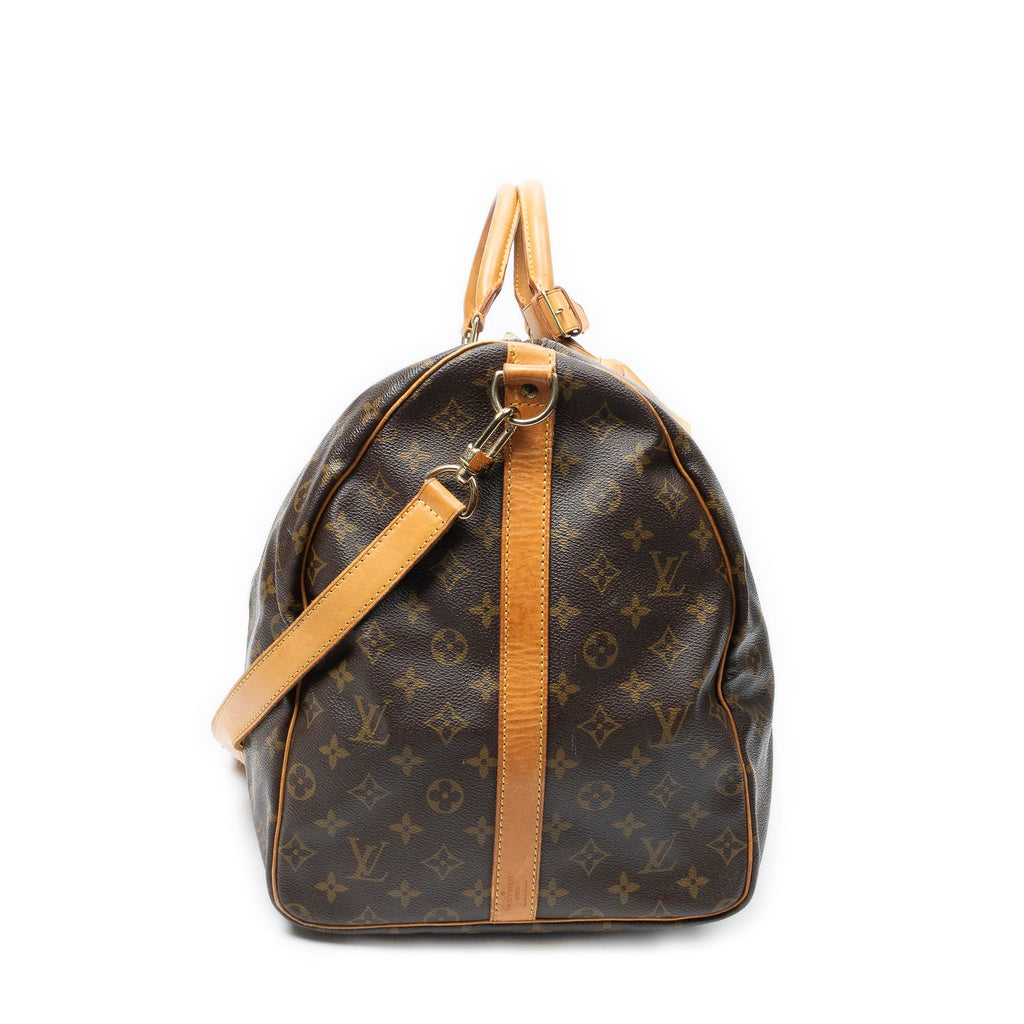 Louis Vuitton Keepall Bandouliere Brown Monogram Canvas — view 4