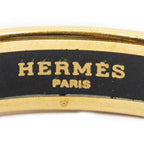Hermes Enamel Bangle Red Green Wings Motifa Bracelet — view 4