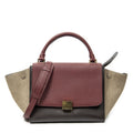 Celine Edge Gandhi Brown Calfskin Leather