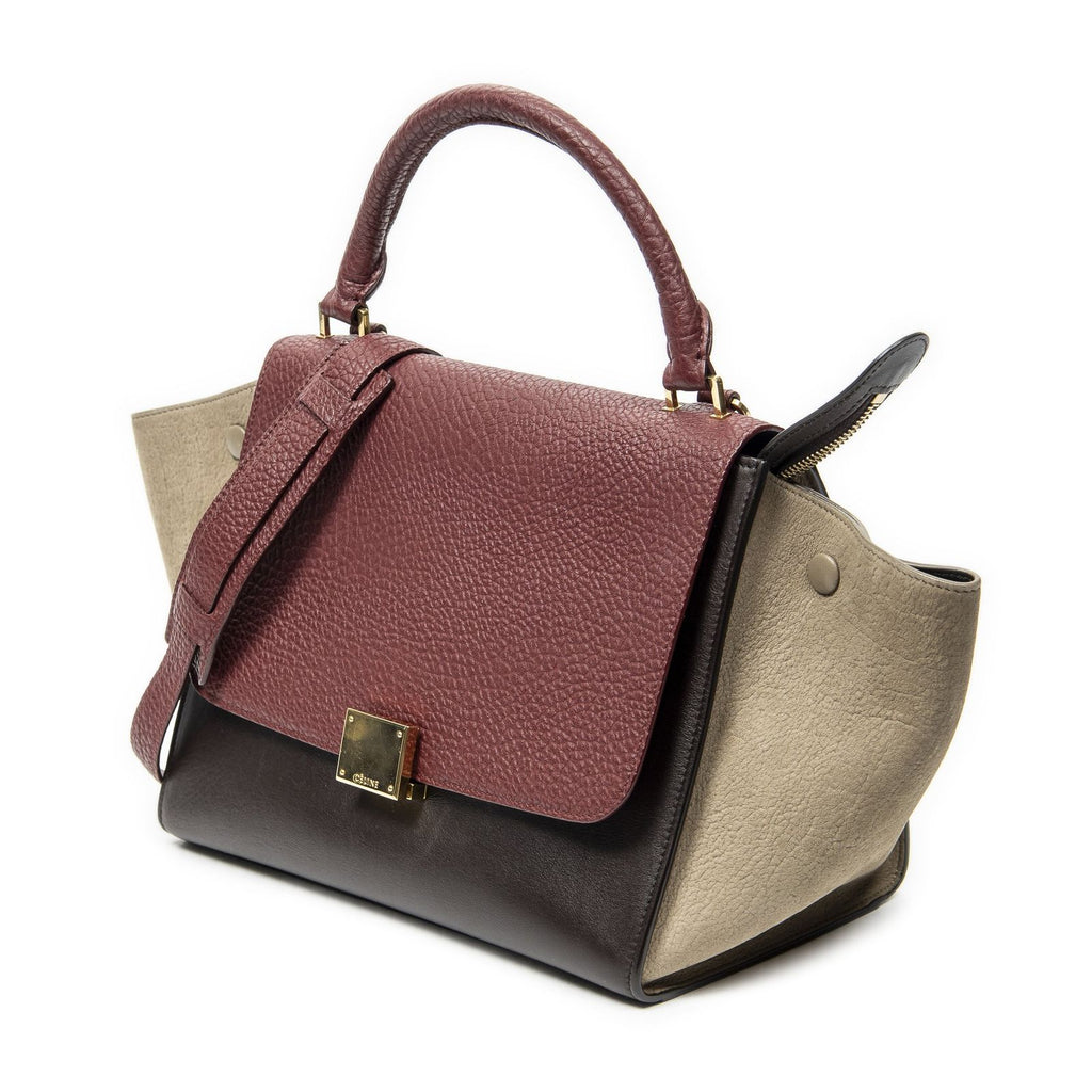 Celine Edge Gandhi Brown Calfskin Leather — view 2