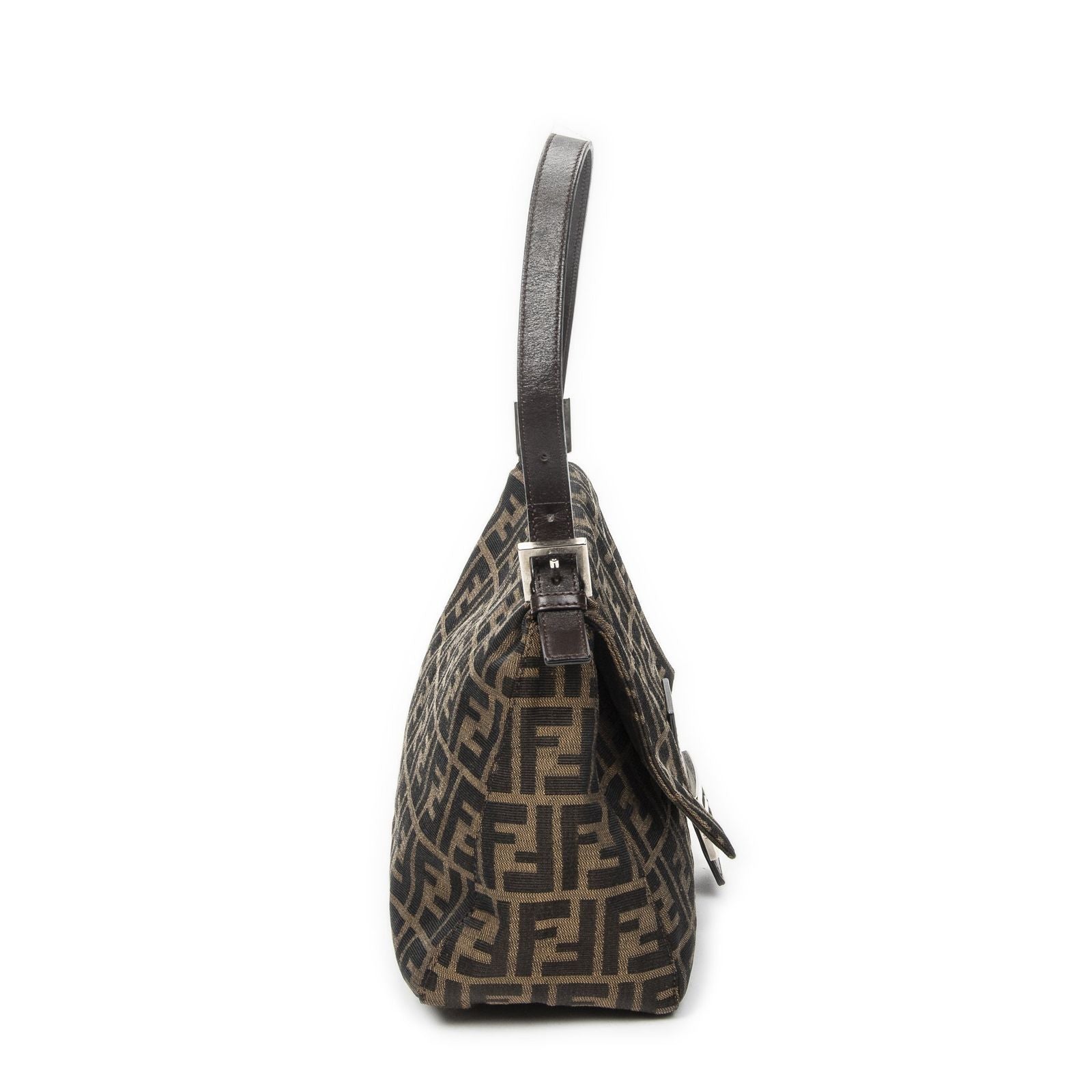 Fendi Mama Forever Brown Black Zucca Canvas — view 4