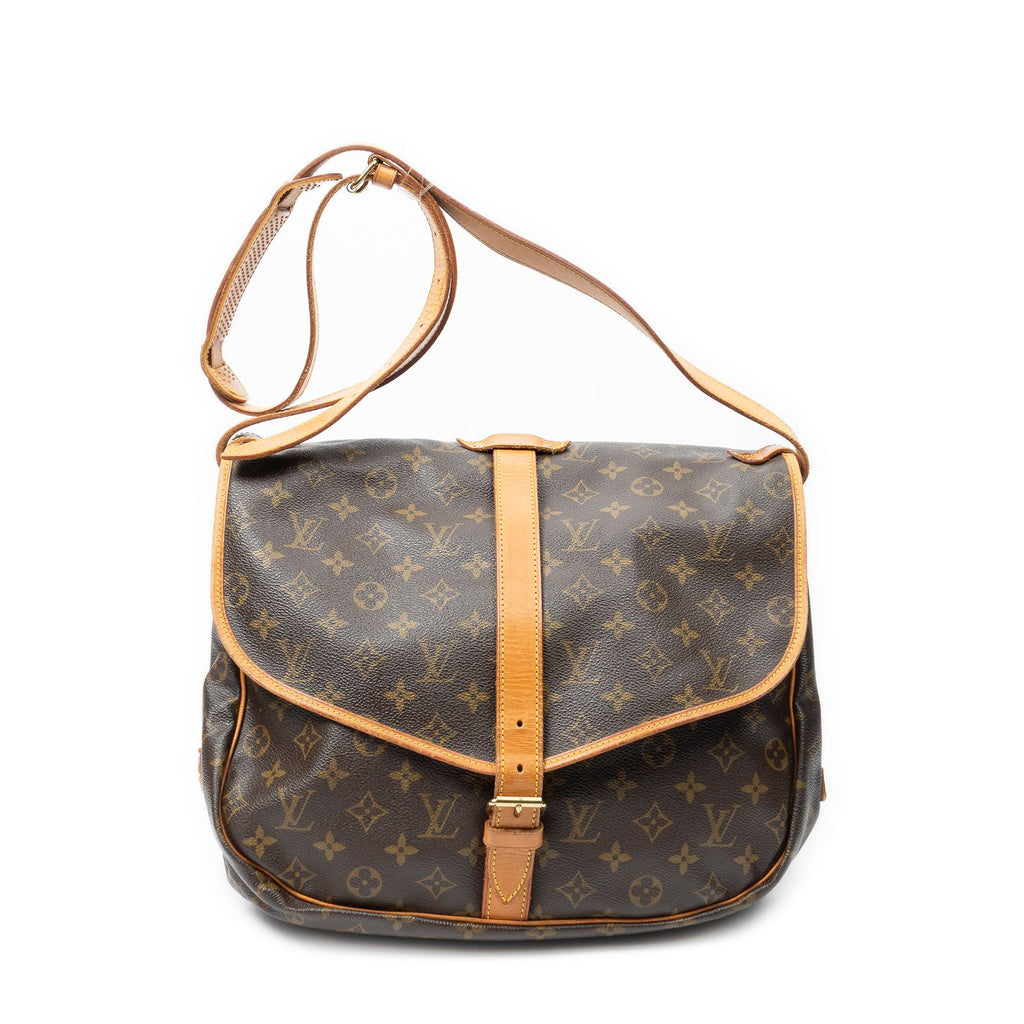Louis Vuitton Saumur Brown Monogram Canvas