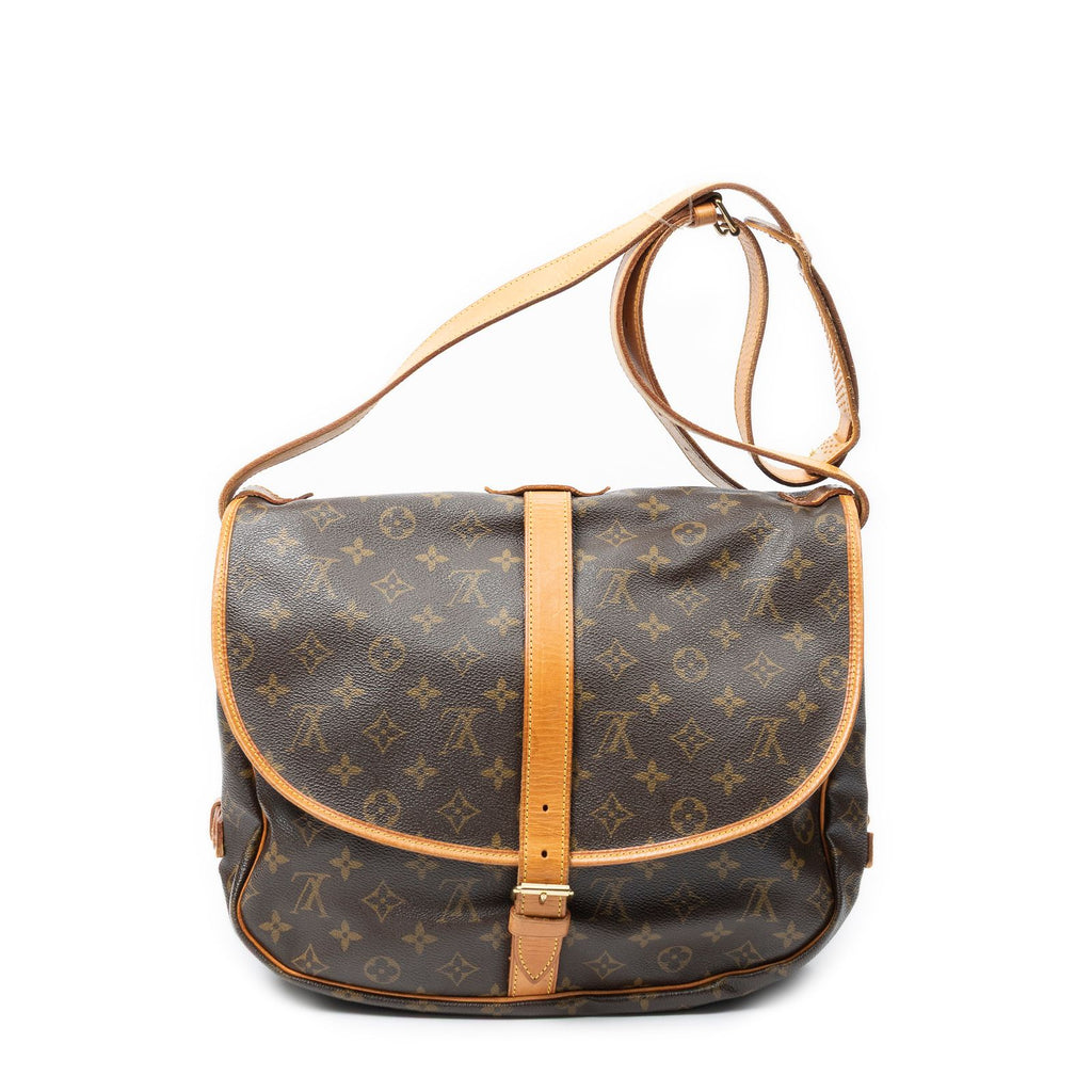 Louis Vuitton Saumur Brown Monogram Canvas — view 5
