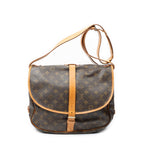 Louis Vuitton Saumur Brown Monogram Canvas — view 5