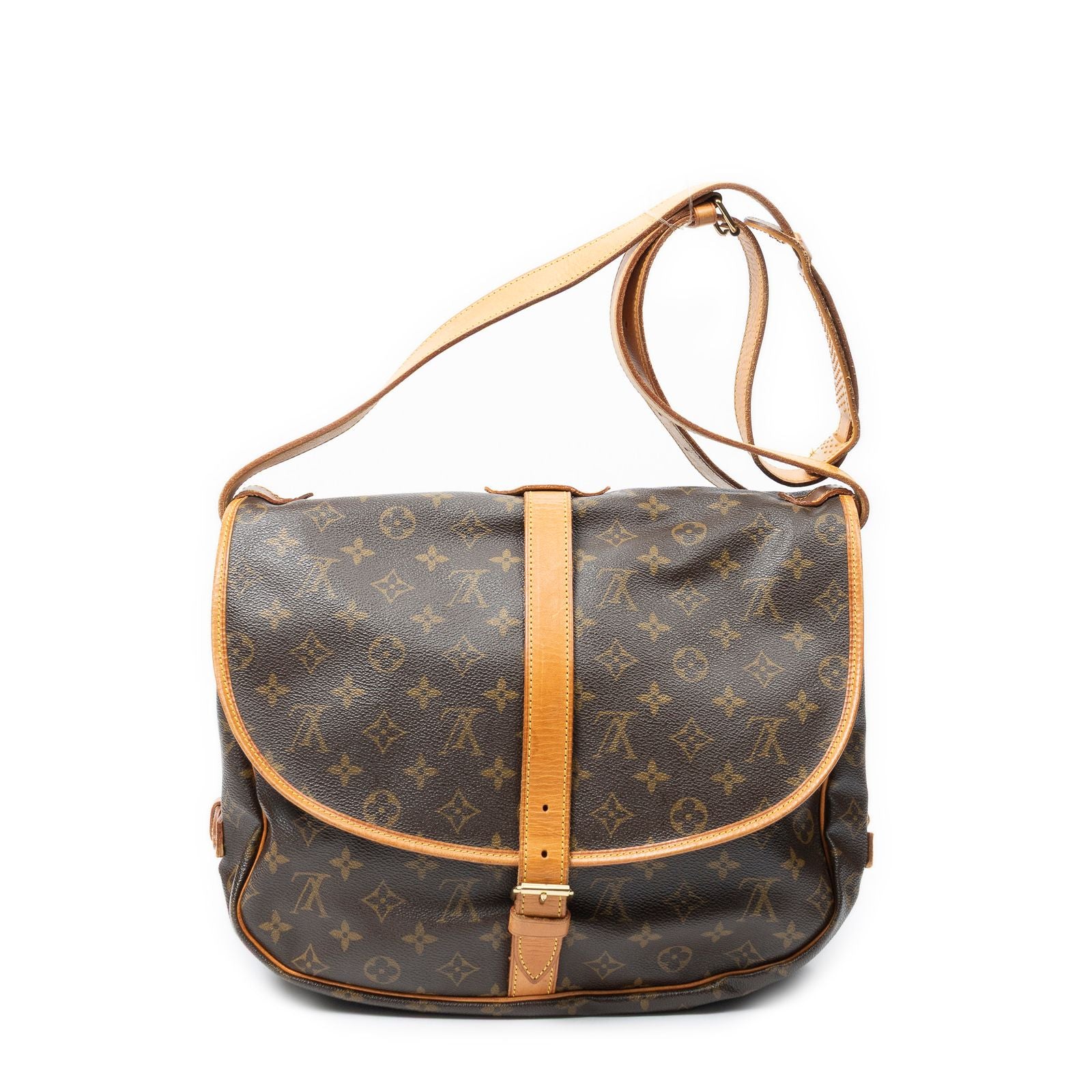 Louis Vuitton Saumur Brown Monogram Canvas — view 5