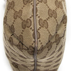 Gucci Small Web Zip Crossbody Beige Pink GG Canvas — view 8