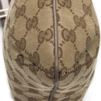 Gucci Small Web Zip Crossbody Beige Pink GG Canvas — view 7
