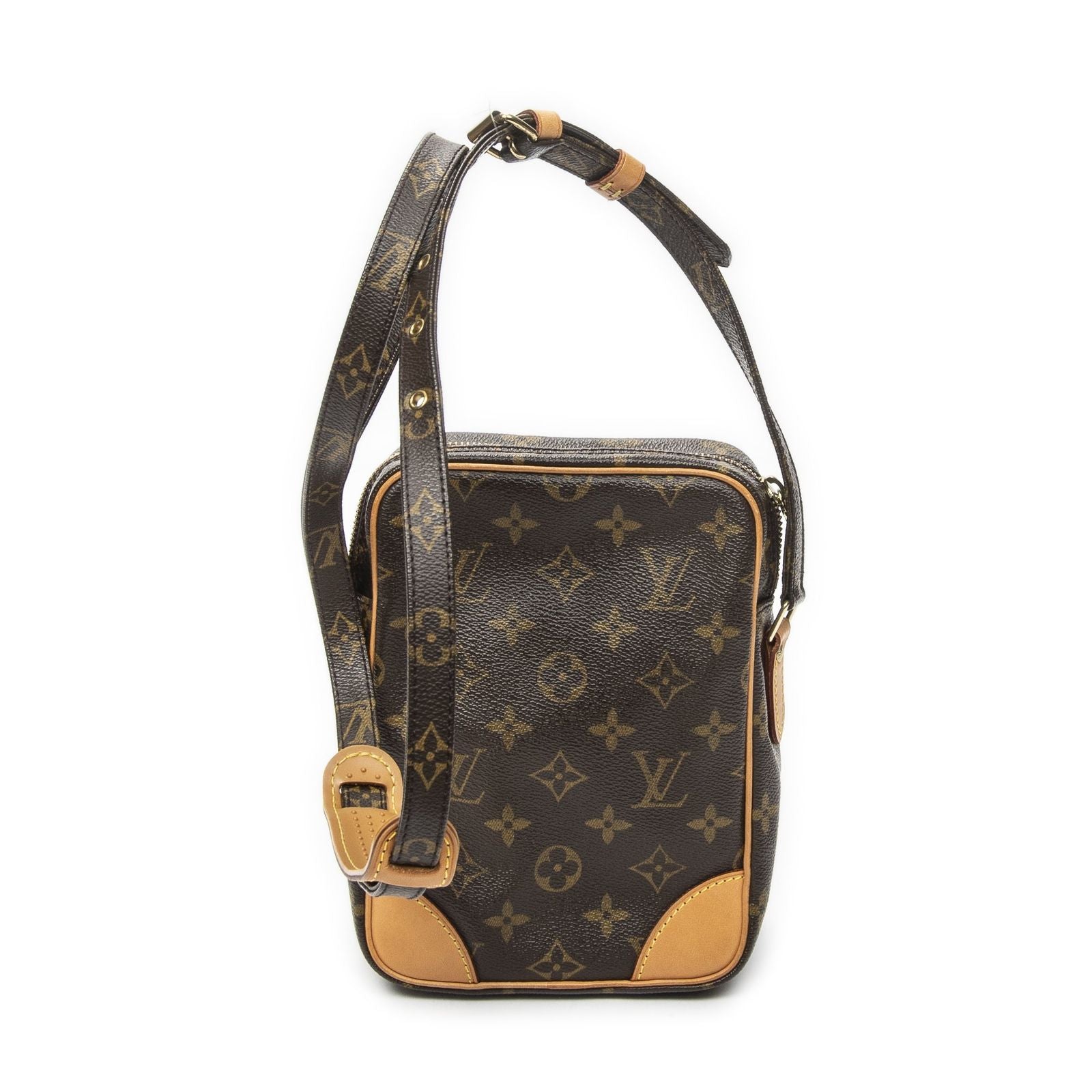 Louis Vuitton Amazon Brown Monogram Canvas Crossbody — view 5