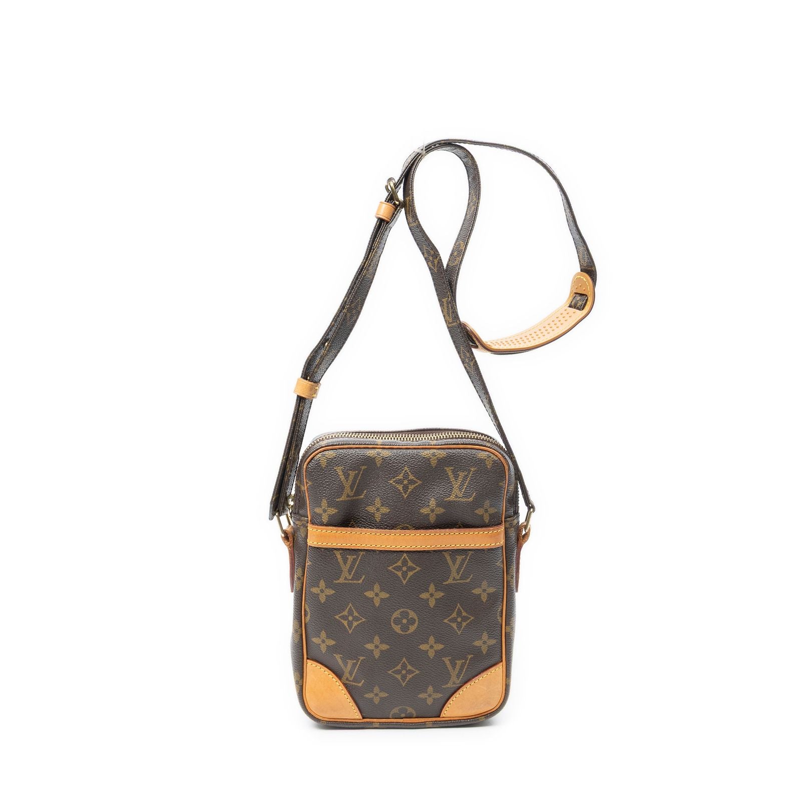 Louis Vuitton Danube Brown Monogram Canvas Crossbody