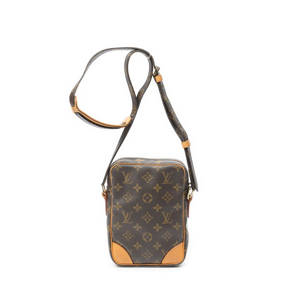 Louis Vuitton Danube Brown Monogram Canvas Crossbody — view 5