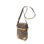 Louis Vuitton Danube Brown Monogram Canvas Crossbody — view 2