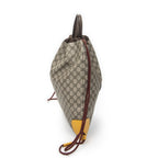 Gucci Drawstring Backpack Beige Brown Yellow Spuri Canvas — view 4