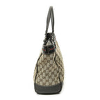 Gucci Tote Beige Brown GG Canvas — view 4