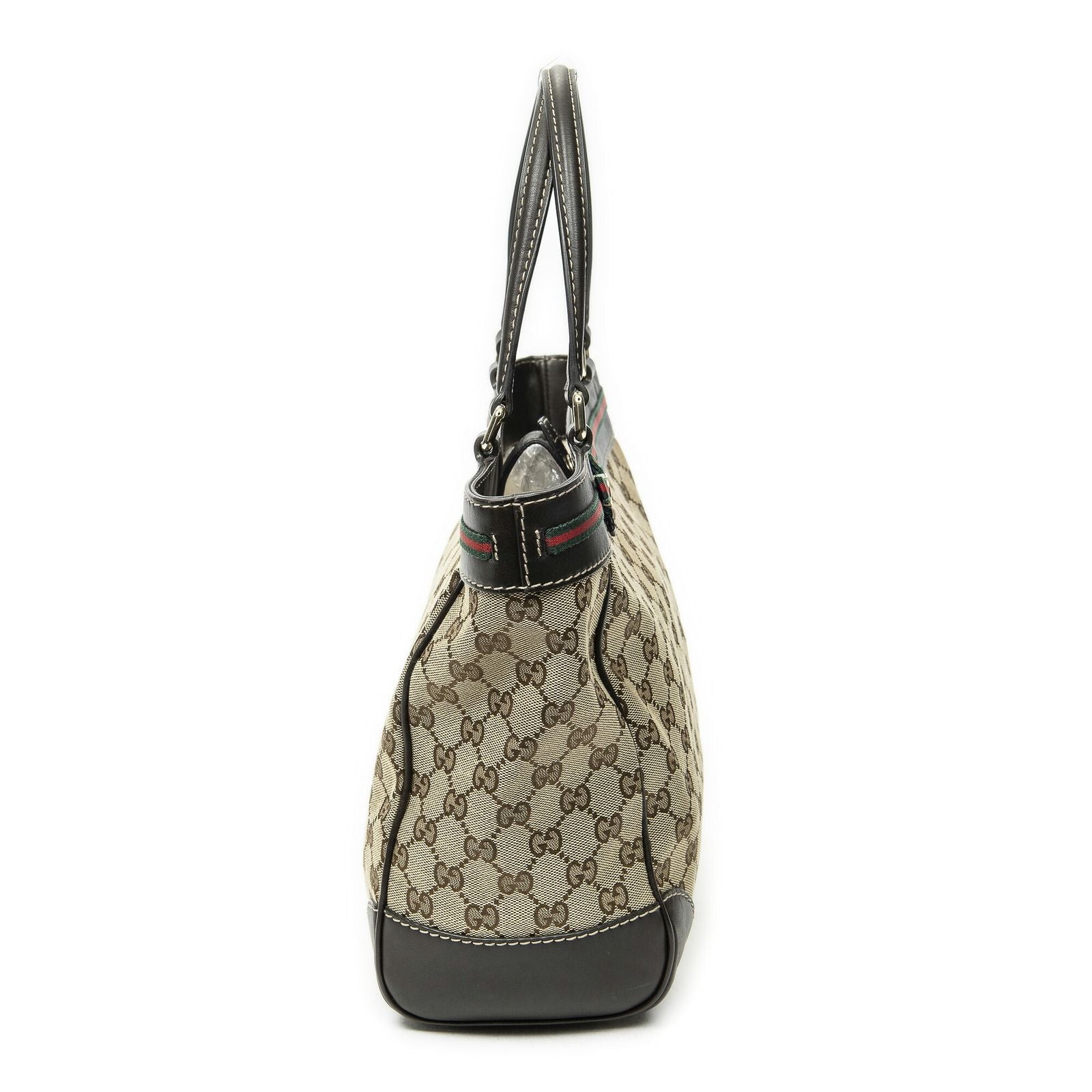 Gucci Tote Beige Brown GG Canvas — view 4