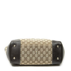 Gucci Tote Beige Brown GG Canvas — view 6