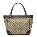 Gucci Tote Beige Brown GG Canvas