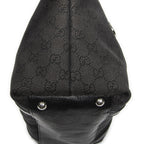Gucci Abbey Tote Black GG Denim Canvas — view 7